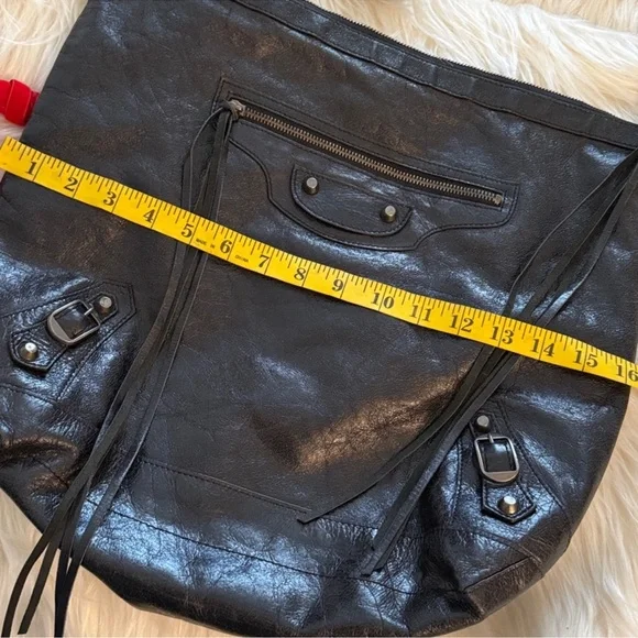 Besso Large City Moto Motorcycle Crossbody Bag - Picture 11 of 13